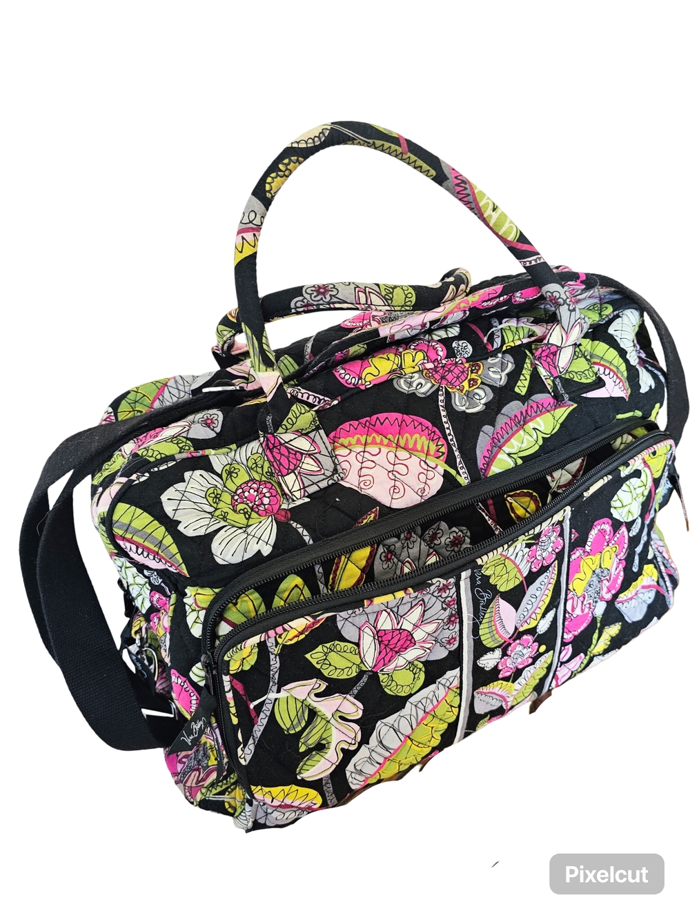 Vera Bradley " Moon Blooms" Weekender Duffle Bag